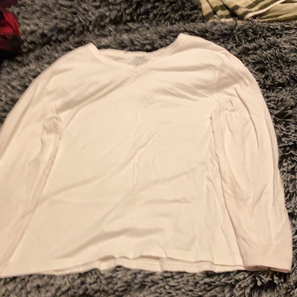 White long sleeve shirt
